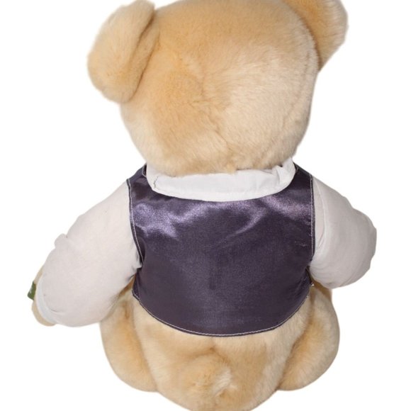 HARRODS 2012 The Annual Bear Jointed Stuffed 18" Plush John Henry Dickin Doll - Picture 6 of 9